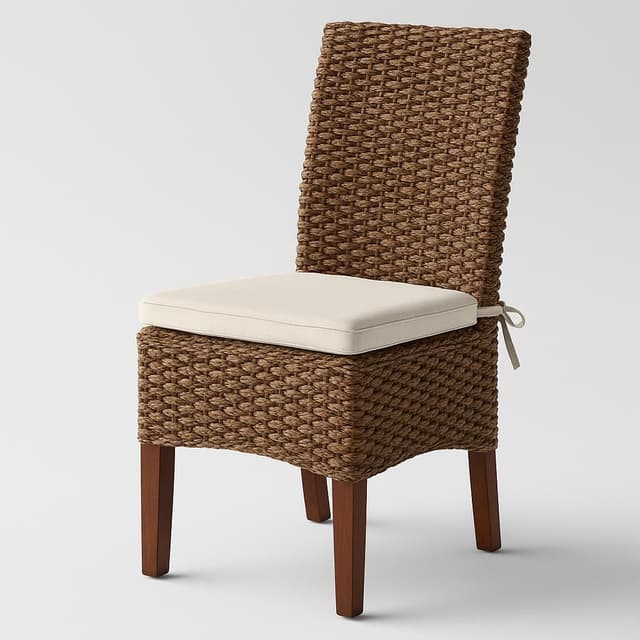 Beachcrest Home Adairsville Wicker/Rattan Side Chair