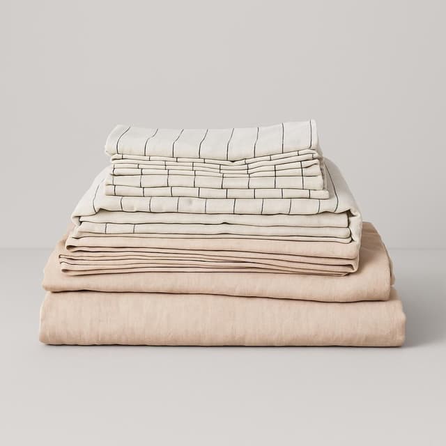 Cultiver Linen Sheet Set