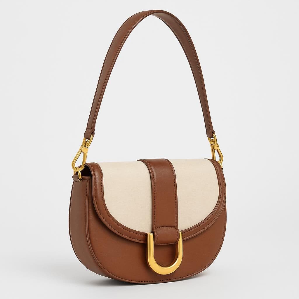 Charles & Keith Gabine Saddle Bag