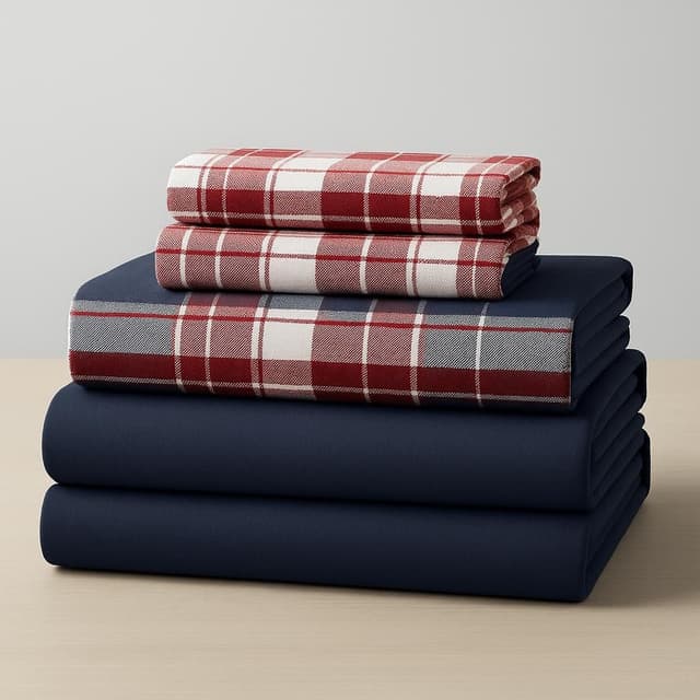 Mellanni 100% Cotton Flannel Sheet Set