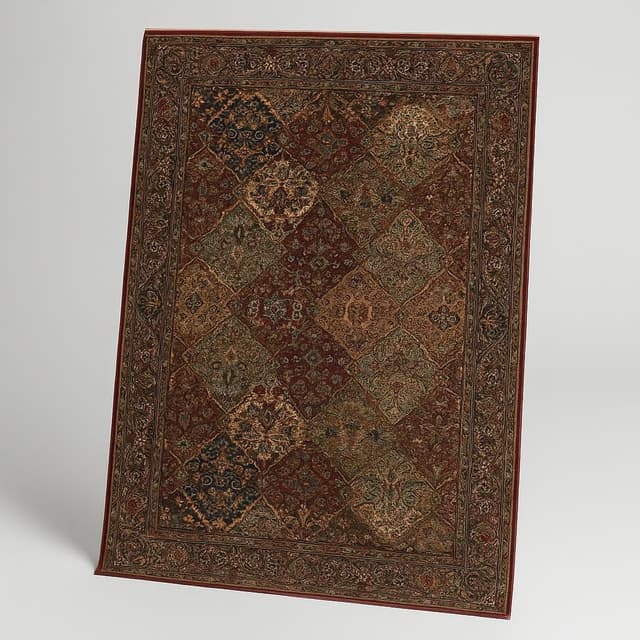 Karastan Kisman Traditional Oriental Rug Red/Blue 6x9