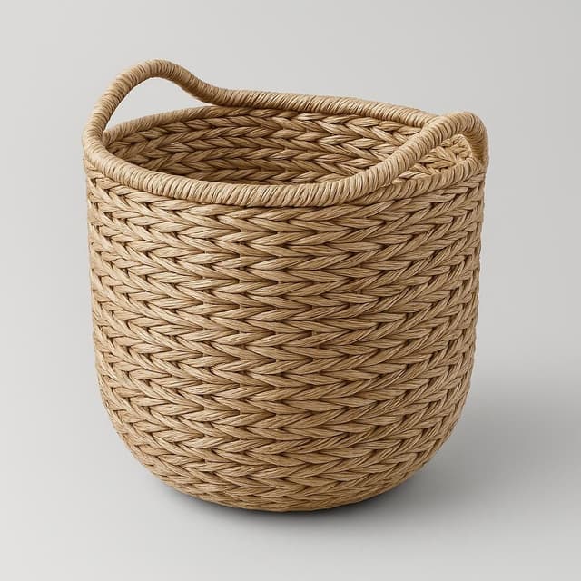 Kouboo Round Seagrass Woven Wall Basket